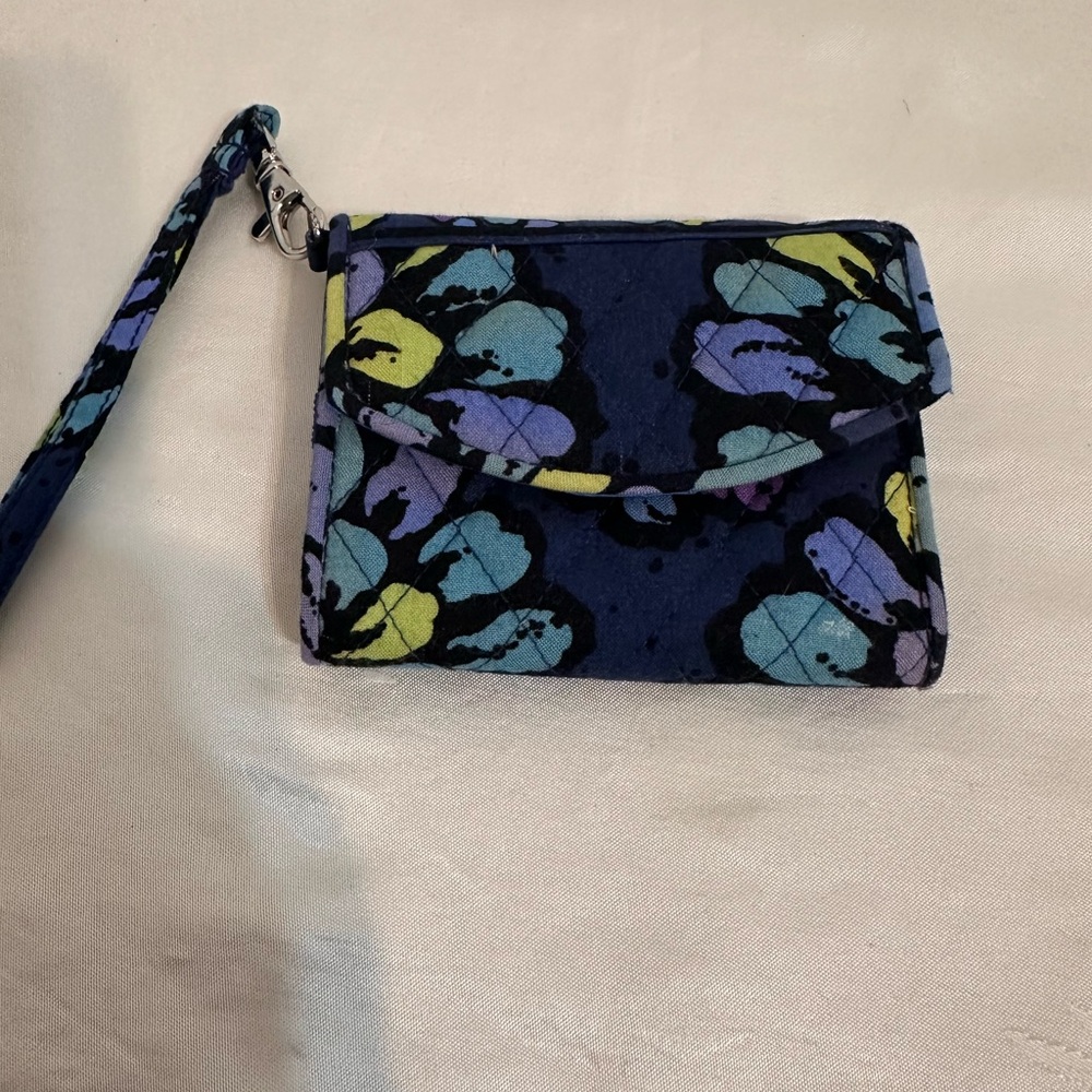 Vera Bradley Multicolor Floral Wristlet